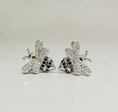 Italian Finish Butterly 925 Sterling Silver Earring